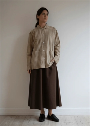 Agnes cotton skirt Brown Studio Feder